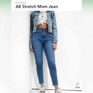 American Eagle stretch mom jeans